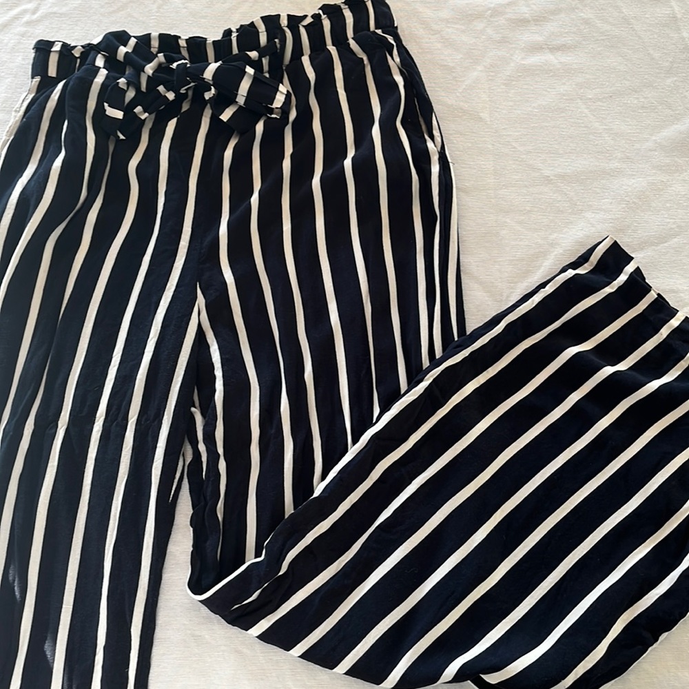 H&M Wide Leg elastic waist Summer Pants